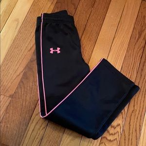 Little girls under armour sweat pants
